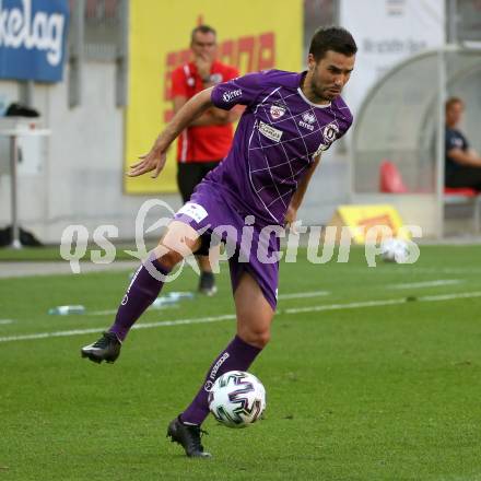 Fussball. 2. Liga. SK Austria Klagenfurt gegen Grazer AK 1902. Polydoros Gkezos (Klagenfurt). Klagenfurt, am 23.6.2020.
Foto: Kuess
www.qspictures.net
---
pressefotos, pressefotografie, kuess, qs, qspictures, sport, bild, bilder, bilddatenbank