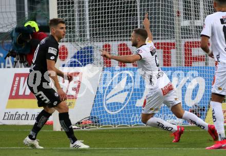 Fussball. Tipico Bundesliga. RZ Pellets WAC gegen SK Sturm Graz. Torjubel Shon Zalman Weissman (WAC). Wolfsberg, am 24.6.2020.
Foto: Kuess
www.qspictures.net

---
pressefotos, pressefotografie, kuess, qs, qspictures, sport, bild, bilder, bilddatenbank
