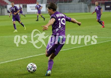 Fussball. 2. Liga. SK Austria Klagenfurt gegen FC Juniors Oberoesterreich.  Julian von Haacke (Klagenfurt). Klagenfurt, am 4.7.2020.
Foto: Kuess
www.qspictures.net
---
pressefotos, pressefotografie, kuess, qs, qspictures, sport, bild, bilder, bilddatenbank