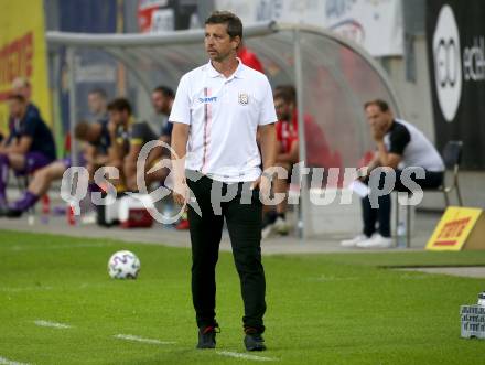 Fussball. 2. Liga. SK Austria Klagenfurt gegen FC Juniors Oberoesterreich.  Trainer Gerald Scheiblehner (FC Juniors Oberoesterreich). Klagenfurt, am 4.7.2020.
Foto: Kuess
www.qspictures.net
---
pressefotos, pressefotografie, kuess, qs, qspictures, sport, bild, bilder, bilddatenbank