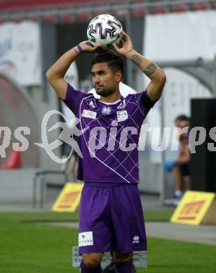 Fussball. 2. Liga. SK Austria Klagenfurt gegen FC Juniors Oberoesterreich.  Maximiliano Moreira (Klagenfurt). Klagenfurt, am 4.7.2020.
Foto: Kuess
www.qspictures.net
---
pressefotos, pressefotografie, kuess, qs, qspictures, sport, bild, bilder, bilddatenbank