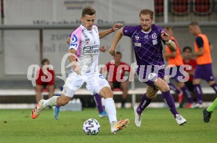 Fussball. 2. Liga. SK Austria Klagenfurt gegen FC Juniors Oberoesterreich.  Markus Rusek (Klagenfurt). Klagenfurt, am 4.7.2020.
Foto: Kuess
www.qspictures.net
---
pressefotos, pressefotografie, kuess, qs, qspictures, sport, bild, bilder, bilddatenbank