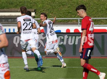 Fussball. Tipico Bundesliga. RZ Pellets WAC gegen SK Rapid Wien. Torjubel Christopher Wernitznig, (WAC). Wolfsberg, am 5.7.2020.
Foto: Kuess
www.qspictures.net

---
pressefotos, pressefotografie, kuess, qs, qspictures, sport, bild, bilder, bilddatenbank