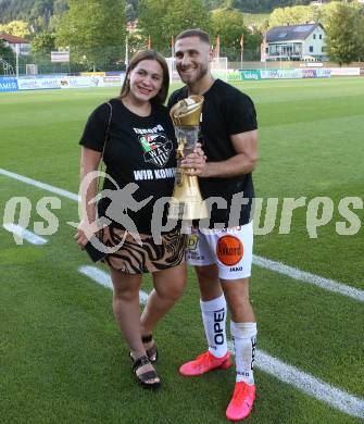 Fussball. Tipico Bundesliga. RZ Pellets WAC gegen SK Rapid Wien. Jubel Shon Zalman Weissman (WAC). Wolfsberg, am 5.7.2020.
Foto: Kuess
www.qspictures.net

---
pressefotos, pressefotografie, kuess, qs, qspictures, sport, bild, bilder, bilddatenbank