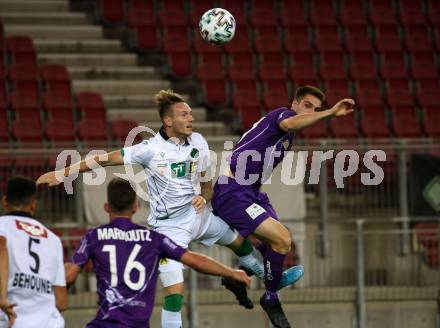 Fussball. 2. Liga. SK Austria Klagenfurt gegen Wacker Innsbruck.  Petar Zubak (Klagenfurt). Klagenfurt, am 31.7.2020.
Foto: Kuess
www.qspictures.net
---
pressefotos, pressefotografie, kuess, qs, qspictures, sport, bild, bilder, bilddatenbank