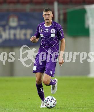 Fussball. 2. Liga. SK Austria Klagenfurt gegen Wacker Innsbruck.  Ivan Saravanja (Klagenfurt). Klagenfurt, am 31.7.2020.
Foto: Kuess
www.qspictures.net
---
pressefotos, pressefotografie, kuess, qs, qspictures, sport, bild, bilder, bilddatenbank