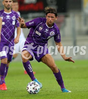 Fussball. 2. Liga. SK Austria Klagenfurt gegen Wacker Innsbruck.  Julian von Haacke (Klagenfurt). Klagenfurt, am 31.7.2020.
Foto: Kuess
www.qspictures.net
---
pressefotos, pressefotografie, kuess, qs, qspictures, sport, bild, bilder, bilddatenbank