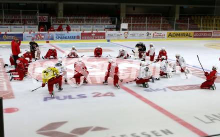 Eishockey Bundesliga. Training KAC.  Klagenfurt, am 3.8.2020.
Foto: Kuess
---
pressefotos, pressefotografie, kuess, qs, qspictures, sport, bild, bilder, bilddatenbank