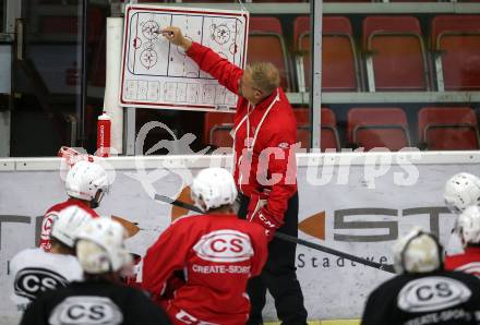 Eishockey Bundesliga. Training KAC. Trainer Petri Matikainen. Klagenfurt, am 3.8.2020.
Foto: Kuess
---
pressefotos, pressefotografie, kuess, qs, qspictures, sport, bild, bilder, bilddatenbank