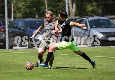 Fussball. 2. Klasse B. Kleinkirchheim gegen Draschitz. Thomas Gruber (Kleinkirchheim),    Mario Wolfgang Smole (Draschitz). Kleinkirchheim, 1.8.2020.
Foto: Kuess
---
pressefotos, pressefotografie, kuess, qs, qspictures, sport, bild, bilder, bilddatenbank
