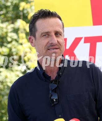 Tennis. WTA-Turnier in Poertschach. Pressekonferenz. Alexander Antonitsch. Poertschach, 6.8.2020. 
Foto: Kuess 
---
pressefotos, pressefotografie, kuess, qs, qspictures, sport, bild, bilder, bilddatenbank