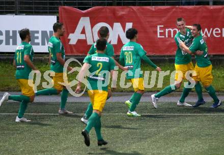 Fussball Regionalliga. Spittal gegen Voecklamarkt. Torjubel  (Voecklamarkt). Spittal, 14.8.2020.
Foto: Kuess
---
pressefotos, pressefotografie, kuess, qs, qspictures, sport, bild, bilder, bilddatenbank