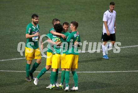 Fussball Regionalliga. Spittal gegen Voecklamarkt. Torjubel  (Voecklamarkt). Spittal, 14.8.2020.
Foto: Kuess
---
pressefotos, pressefotografie, kuess, qs, qspictures, sport, bild, bilder, bilddatenbank