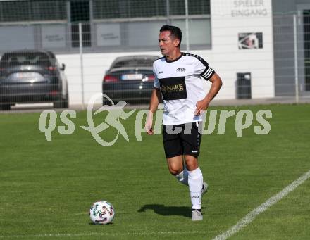 Fussball. Unterliga Ost. Austria Klagenfurt Amateure gegen ASK Klagenfurt.  Almedin Hota  (ASK Klagenfurt). Klagenfurt, 9.8.2020.
Foto: Kuess
---
pressefotos, pressefotografie, kuess, qs, qspictures, sport, bild, bilder, bilddatenbank