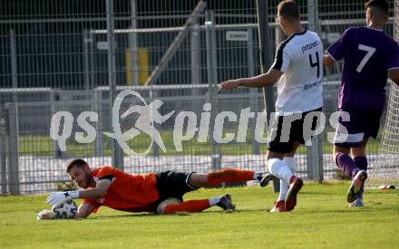 Fussball. Unterliga Ost. Austria Klagenfurt Amateure gegen ASK Klagenfurt. Wilhelm Sandner  (ASK Klagenfurt). Klagenfurt, 9.8.2020.
Foto: Kuess
---
pressefotos, pressefotografie, kuess, qs, qspictures, sport, bild, bilder, bilddatenbank