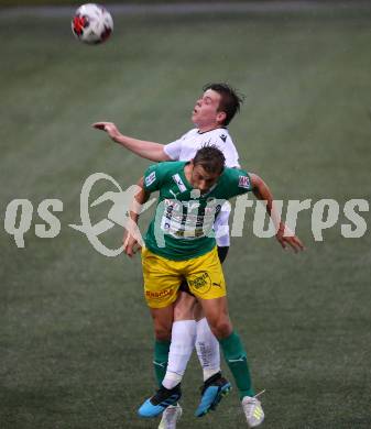 Fussball Regionalliga. Spittal gegen Voecklamarkt. Michael Fellner (Spittal),  Mattia Olivotto (Voecklamarkt). Spittal, 14.8.2020.
Foto: Kuess
---
pressefotos, pressefotografie, kuess, qs, qspictures, sport, bild, bilder, bilddatenbank