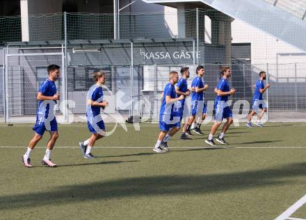Fussball. 2. Liga. SK Austria Klagenfurt. Training.  . Klagenfurt, am 17.8.2020.
Foto: Kuess
www.qspictures.net
---
pressefotos, pressefotografie, kuess, qs, qspictures, sport, bild, bilder, bilddatenbank