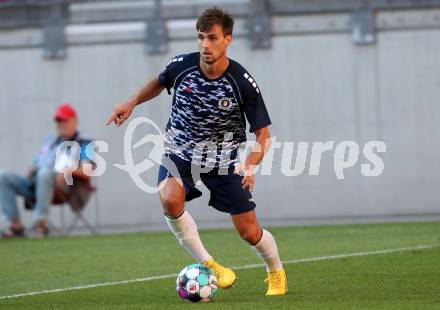 Fussball Testspiel. SK Austria Klagenfurt gegen SC Paderborn 07.  Torsten Mahrer (Klagenfurt). Klagenfurt, am 19.8.2020.
Foto: Kuess
www.qspictures.net
---
pressefotos, pressefotografie, kuess, qs, qspictures, sport, bild, bilder, bilddatenbank