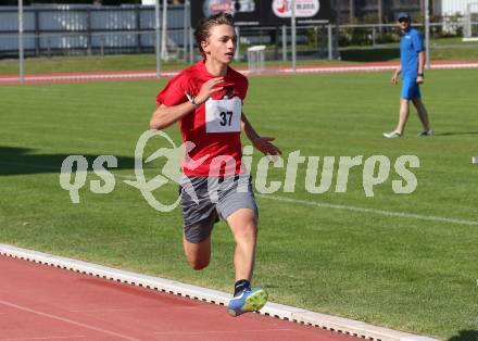 Leichtathletik.  100 Meter. Markus Schalle (LAC Klagenfurt). Villach, am 8.8.2020.
Foto: Kuess
---
pressefotos, pressefotografie, kuess, qs, qspictures, sport, bild, bilder, bilddatenbank