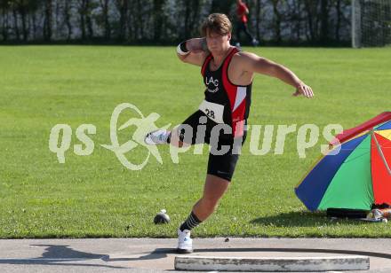 Leichtathletik.  Kugelstossen. Alexander Gesierich (LAC Klagenfurt). Villach, am 8.8.2020.
Foto: Kuess
---
pressefotos, pressefotografie, kuess, qs, qspictures, sport, bild, bilder, bilddatenbank