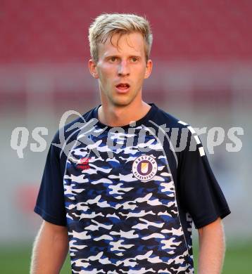 Fussball Testspiel. SK Austria Klagenfurt gegen SC Paderborn 07.  Christopher Cvetko (Klagenfurt). Klagenfurt, am 19.8.2020.
Foto: Kuess
www.qspictures.net
---
pressefotos, pressefotografie, kuess, qs, qspictures, sport, bild, bilder, bilddatenbank