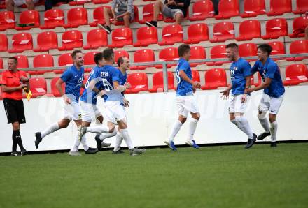 Fussball. Unterliga West. Matrei gegen Lienz.  Torjuel Moritz Mair (Matrei). Matrei, 15.8.2020.
Foto: Kuess
---
pressefotos, pressefotografie, kuess, qs, qspictures, sport, bild, bilder, bilddatenbank
