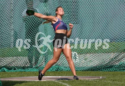 Leichtathletik. Diskus.  Angelika-Charlotte Bodner (KLC). Villach, am 8.8.2020.
Foto: Kuess
---
pressefotos, pressefotografie, kuess, qs, qspictures, sport, bild, bilder, bilddatenbank
