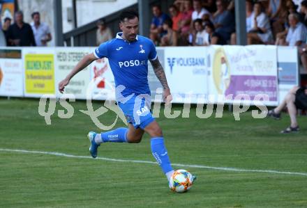 Fussball. Kaerntner Liga. Atus Ferlach gegen SAK.  Alen Muharemovic (SAK). Ferlach, 22.8.2020.
Foto: Kuess
---
pressefotos, pressefotografie, kuess, qs, qspictures, sport, bild, bilder, bilddatenbank