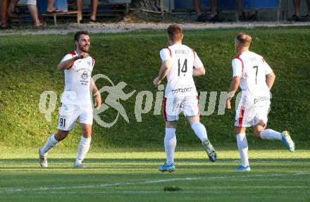 Fussball. Kaerntner Liga. Atus Ferlach gegen SAK. Torjubel Jakob Orgonyi (Ferlach). Ferlach, 22.8.2020.
Foto: Kuess
---
pressefotos, pressefotografie, kuess, qs, qspictures, sport, bild, bilder, bilddatenbank