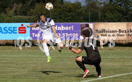 Fussball 1. Klasse C. Glanegg gegen St. Veit. Marco Jesch (Glanegg), Michael Salbrechter (St. Veit). Glanegg, am 23.8.2020.
Foto: Kuess
---
pressefotos, pressefotografie, kuess, qs, qspictures, sport, bild, bilder, bilddatenbank