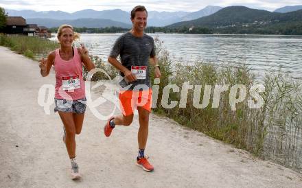 Kaernten laeuft.  Martina Kohlmaier, Bertwin Kohlmaier. Klagenfurt, am 23.8.2020.
Foto: Kuess
---
pressefotos, pressefotografie, kuess, qs, qspictures, sport, bild, bilder, bilddatenbank