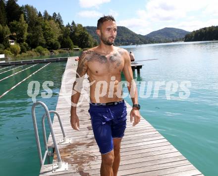 Fussball Training. SK Austria Klagenfurt. Markus Pink . Faaker See, am 25.8.2020.
Foto: Kuess
www.qspictures.net
---
pressefotos, pressefotografie, kuess, qs, qspictures, sport, bild, bilder, bilddatenbank