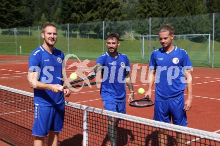 Fussball Training. SK Austria Klagenfurt. Markus Rusek, Philipp Huetter, Patrick Greil . Faaker See, am 25.8.2020.
Foto: Kuess
www.qspictures.net
---
pressefotos, pressefotografie, kuess, qs, qspictures, sport, bild, bilder, bilddatenbank