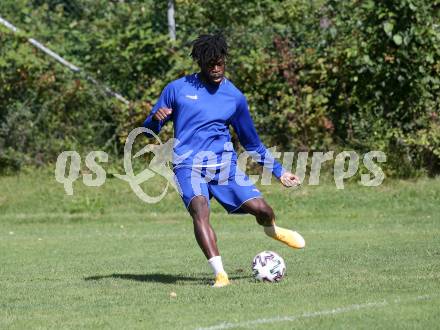 Fussball Training. SK Austria Klagenfurt. Kwabe Schulz . Faaker See, am 25.8.2020.
Foto: Kuess
www.qspictures.net
---
pressefotos, pressefotografie, kuess, qs, qspictures, sport, bild, bilder, bilddatenbank