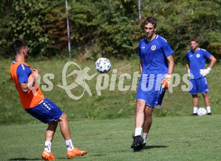 Fussball Training. SK Austria Klagenfurt. Darijo Pecirep, Kristijan Kondic . Faaker See, am 25.8.2020.
Foto: Kuess
www.qspictures.net
---
pressefotos, pressefotografie, kuess, qs, qspictures, sport, bild, bilder, bilddatenbank