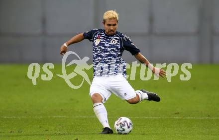 Fussball OEFB Cup. SK Austria KLagenfurt gegen Stadl-Paura. Maximiliano Moreira (Klagenfurt). KLagenfurt, am 28.8.2020.
Foto: Kuess
---
pressefotos, pressefotografie, kuess, qs, qspictures, sport, bild, bilder, bilddatenbank