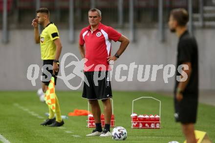 Fussball OEFB Cup. SK Austria KLagenfurt gegen Stadl-Paura. Trainer Robert Micheu (Klagenfurt). KLagenfurt, am 28.8.2020.
Foto: Kuess
---
pressefotos, pressefotografie, kuess, qs, qspictures, sport, bild, bilder, bilddatenbank