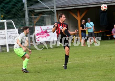 Fussball. 2. Klasse C. Viktring gegen Gurk. Thomas Raunig (Viktring), Alexander Zechner (Gurk). Viktring, 29.8.2020.
Foto: Kuess
---
pressefotos, pressefotografie, kuess, qs, qspictures, sport, bild, bilder, bilddatenbank
