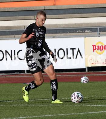 Fussball. Tipico Bundesliga. Testspiel.  RZ Pellets WAC gegen FC Juniors OOE. Jonathan Scherzer (WAC). Wolfsberg, am 5.9.2020.
Foto: Kuess
---
pressefotos, pressefotografie, kuess, qs, qspictures, sport, bild, bilder, bilddatenbank