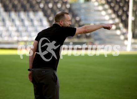 Fussball. Tipico Bundesliga. Testspiel.  RZ Pellets WAC gegen FC Juniors OOE. Trainer Ferdinand Feldhofer (WAC). Wolfsberg, am 5.9.2020.
Foto: Kuess
---
pressefotos, pressefotografie, kuess, qs, qspictures, sport, bild, bilder, bilddatenbank