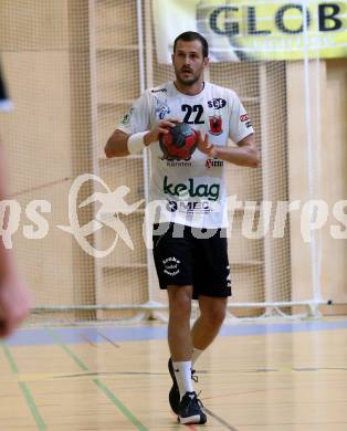 Handball Spusu Liga. SC Ferlach gegen Baernbach.  Dean Pomorisac  (Ferlach). Ferlach, am 5.9 2020.
Foto: Kuess
---
pressefotos, pressefotografie, kuess, qs, qspictures, sport, bild, bilder, bilddatenbank