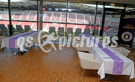 Fussball 2. Liga. SK Austria Klagenfurt. VIP Raum. Klagenfurt, am 11.9.2020.
Foto: Kuess
---
pressefotos, pressefotografie, kuess, qs, qspictures, sport, bild, bilder, bilddatenbank
