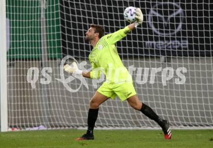 Fussball 2. Liga. SK Austria Klagenfurt gegen FC Blau Weiss Linz.  Rico Sygo (Klagenfurt). Klagenfurt, am 11.9.2020.
Foto: Kuess
www.qspictures.net
---
pressefotos, pressefotografie, kuess, qs, qspictures, sport, bild, bilder, bilddatenbank