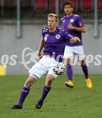 Fussball 2. Liga. SK Austria Klagenfurt gegen FC Blau Weiss Linz.  Christopher Cvetko (Klagenfurt). Klagenfurt, am 11.9.2020.
Foto: Kuess
www.qspictures.net
---
pressefotos, pressefotografie, kuess, qs, qspictures, sport, bild, bilder, bilddatenbank