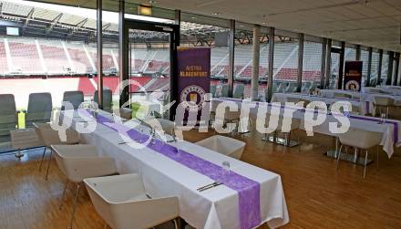 Fussball 2. Liga. SK Austria Klagenfurt. VIP Raum. Klagenfurt, am 11.9.2020.
Foto: Kuess
---
pressefotos, pressefotografie, kuess, qs, qspictures, sport, bild, bilder, bilddatenbank