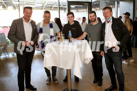 Fussball 2. Liga. SK Austria Klagenfurt. Vizebuergermeister Wolfgang Germ, Christian Scheider. Klagenfurt, am 11.9.2020.
Foto: Kuess
---
pressefotos, pressefotografie, kuess, qs, qspictures, sport, bild, bilder, bilddatenbank