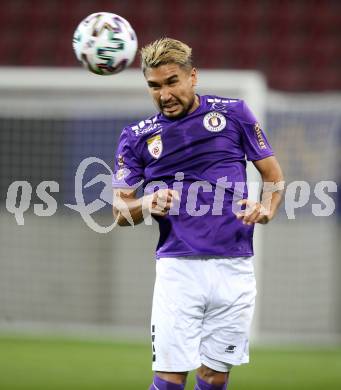 Fussball 2. Liga. SK Austria Klagenfurt gegen FC Blau Weiss Linz.  Maximiliano Moreira Romero (Klagenfurt). Klagenfurt, am 11.9.2020.
Foto: Kuess
www.qspictures.net
---
pressefotos, pressefotografie, kuess, qs, qspictures, sport, bild, bilder, bilddatenbank