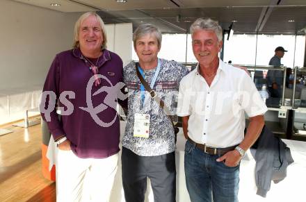 Fussball 2. Liga. SK Austria Klagenfurt. Helmut Koenig, Manfred Linzmaier, Hannes Haubitz. Klagenfurt, am 11.9.2020.
Foto: Kuess
---
pressefotos, pressefotografie, kuess, qs, qspictures, sport, bild, bilder, bilddatenbank