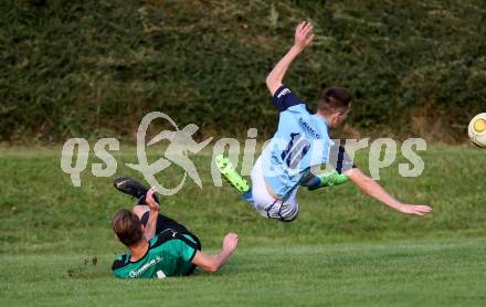 Fussball 1. KLasse D. Eitweg gegen Mittlern.  Adnan Zukic (Eitweg),  Nico Hrstic (Mittlern). Eitweg, am 6.9.2020.
Foto: Kuess
---
pressefotos, pressefotografie, kuess, qs, qspictures, sport, bild, bilder, bilddatenbank