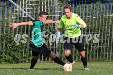 Fussball 1. KLasse D. Eitweg gegen Mittlern.  Stefan Kucher (Eitweg),  Robert Matic (Mittlern). Eitweg, am 6.9.2020.
Foto: Kuess
---
pressefotos, pressefotografie, kuess, qs, qspictures, sport, bild, bilder, bilddatenbank